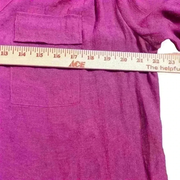 Matilda Jane Good Hart Baneberry Tunic Top Size Large Lightweight Casual Pockets - Picture 3 of 5